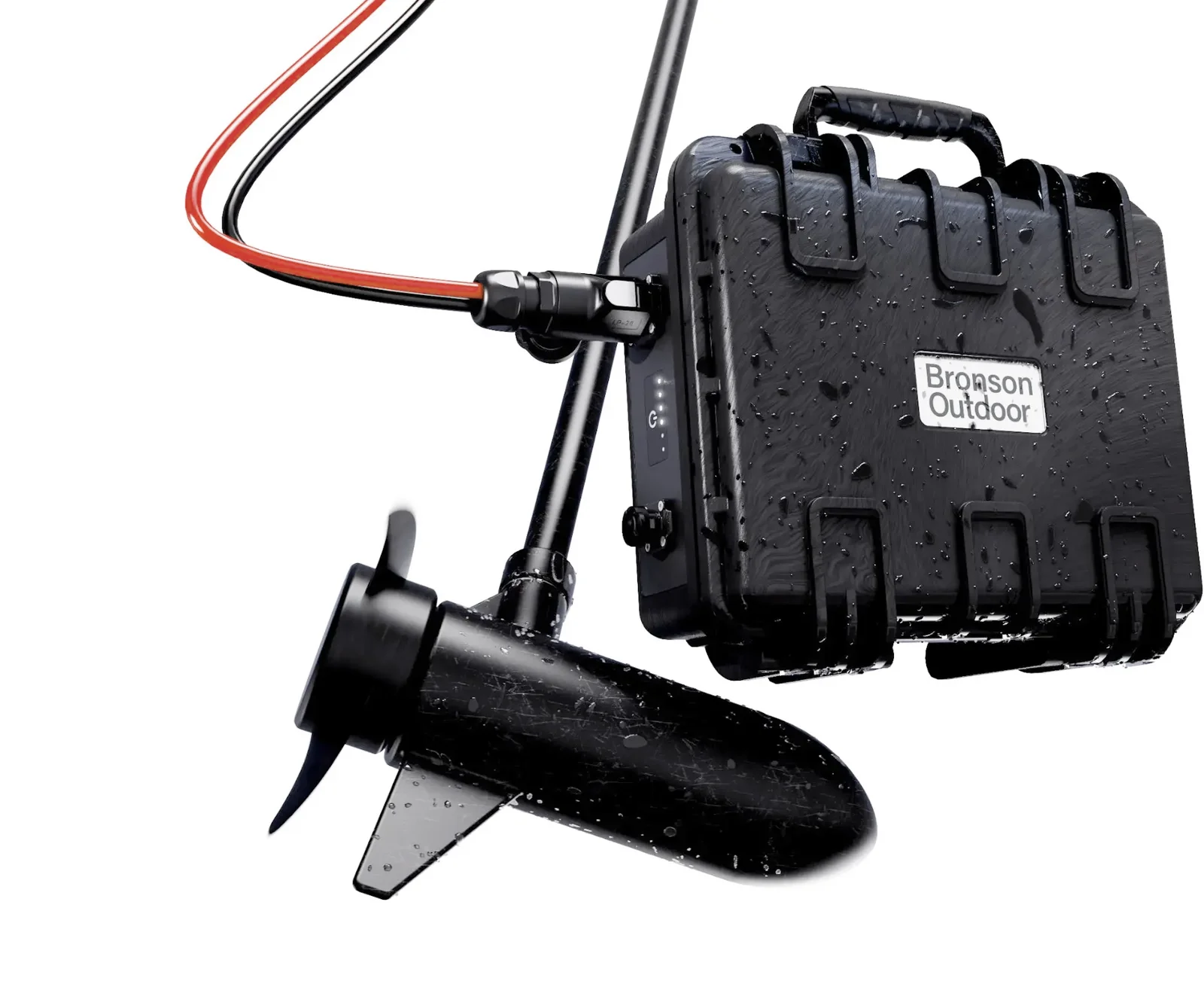 Waterproof LiFePO4 Battery Case — IP67 Rated Bronson MBL Pro waterproof LiFePO4 trolling motor battery case