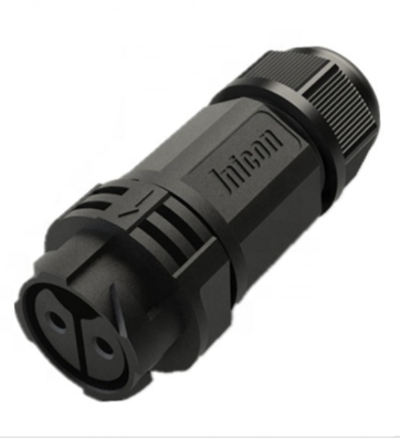 [CN-JN-WP-50-2P-SC-FEM-A3] WP 50 - 50Amp Female Waterproof Connector -  2 Pin Socket - Screw Connect Type